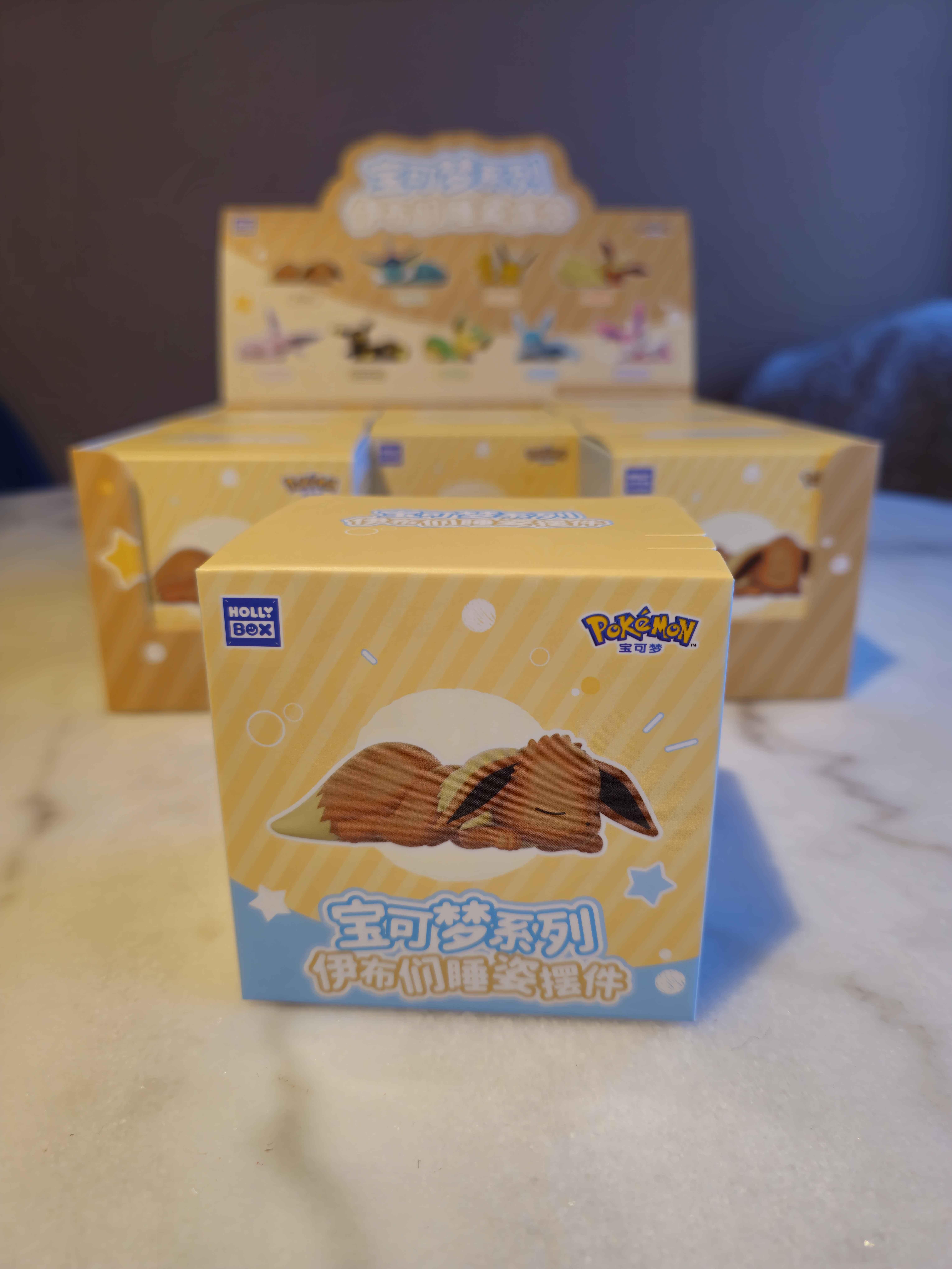 Pokémon Sleeping Eevee Evolutions Blind Box by Holly Box