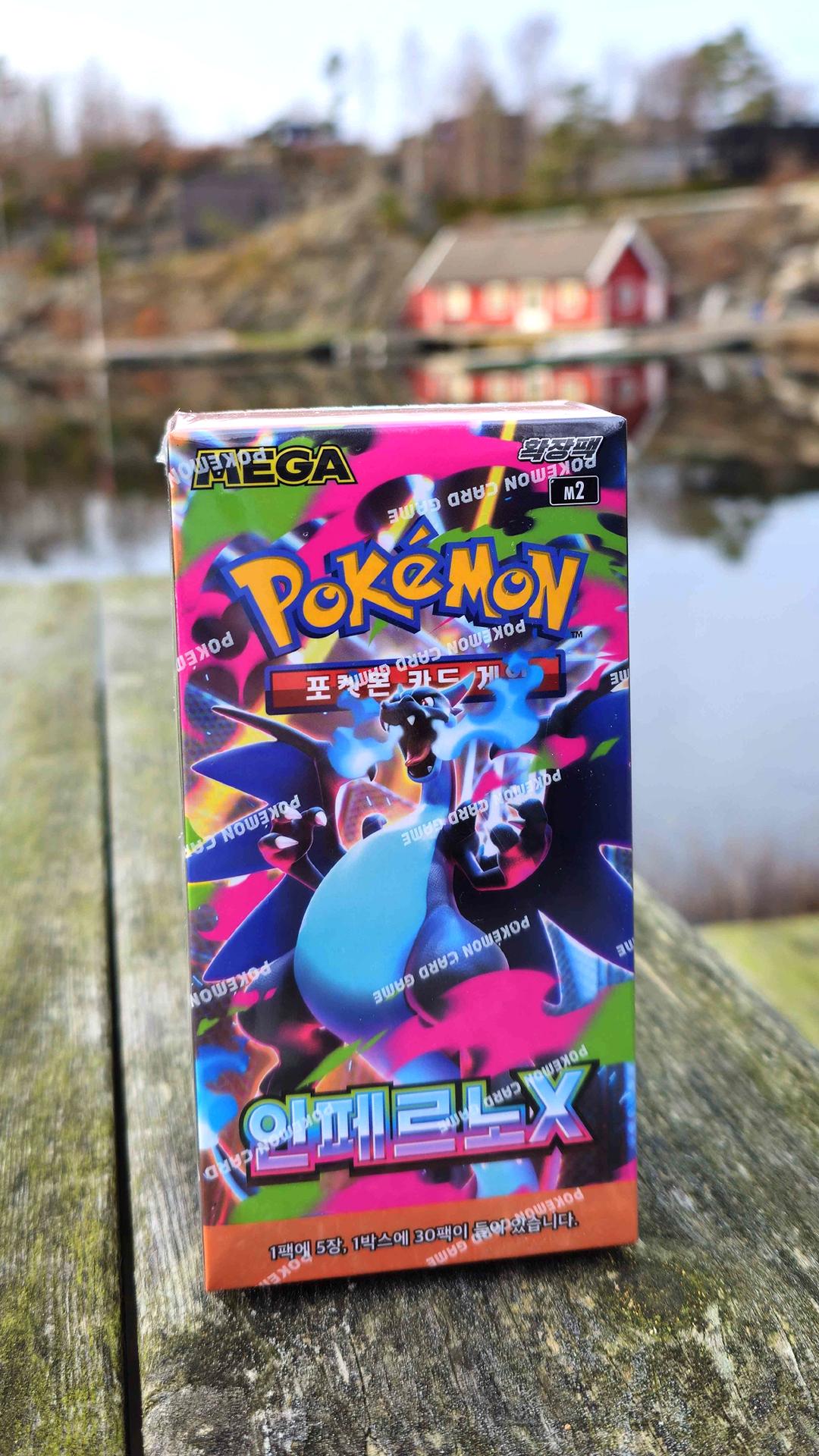 Pokémon Koreansk Inferno X Booster Box